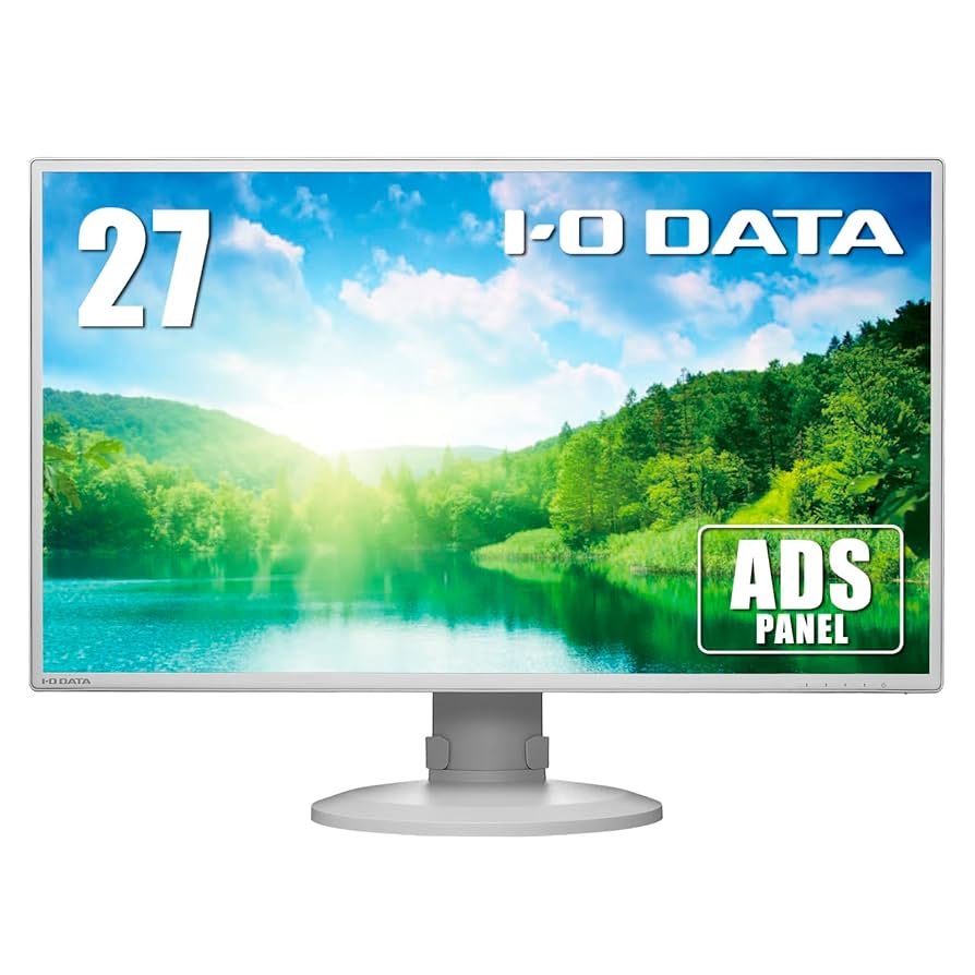 IODATA モニター 27インチEX-C271DW　ホワイト白給電　TYPEC EX-C271Dシリーズ | 給電も可能なUSB Type-C®搭載27型液晶
